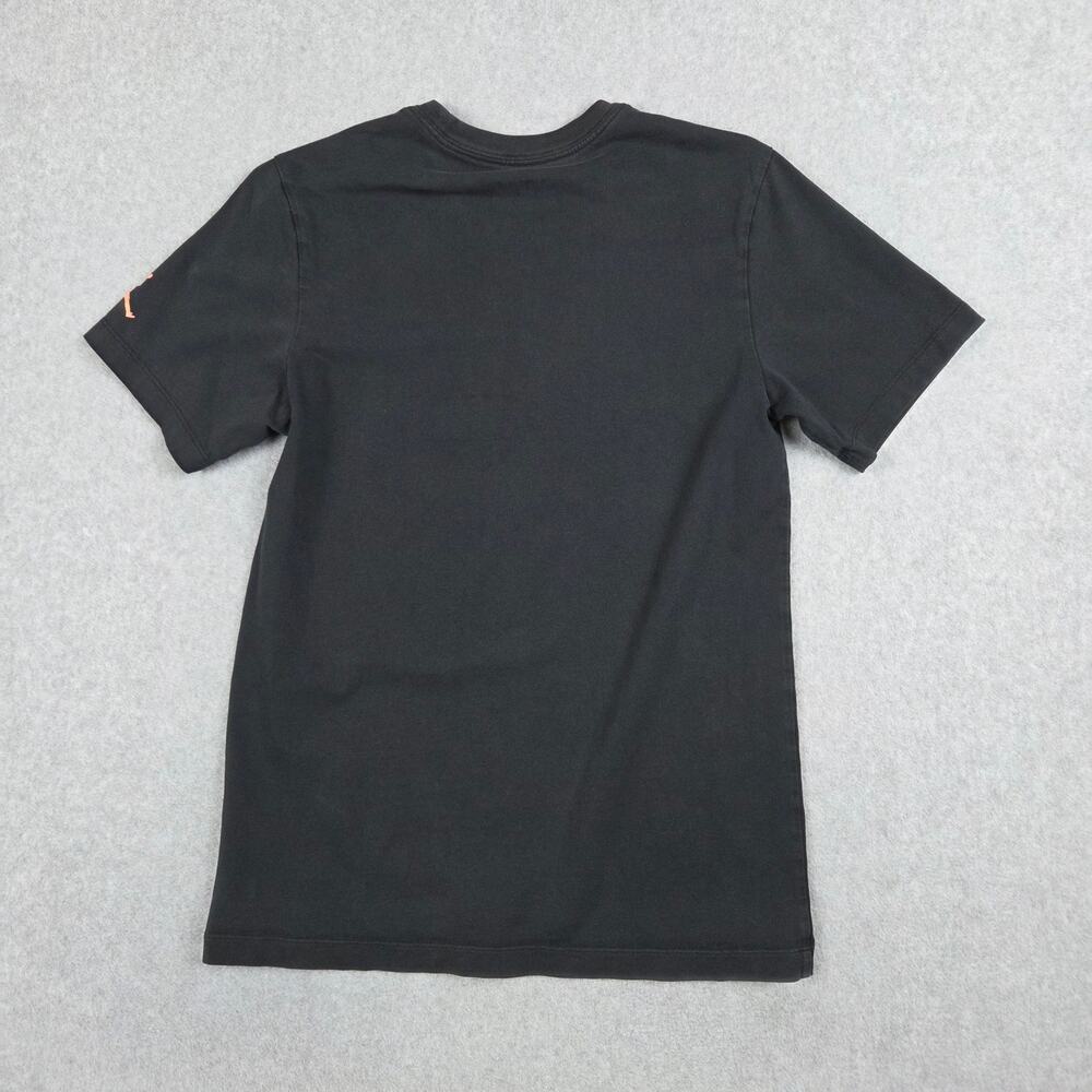 Air Jordan Size Small Jumpman T-Shirt Black Short Sleeve Crewneck Sleeve Logo - Picture 8 of 12